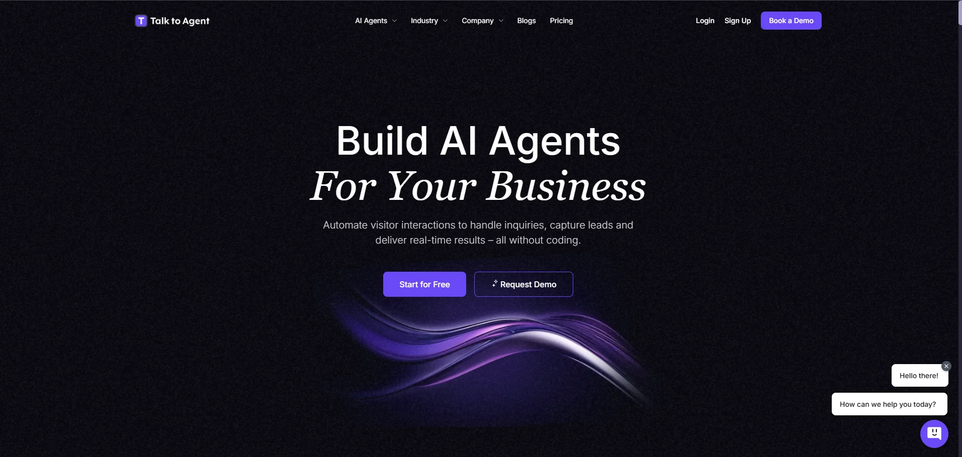Preview of TalktoAgent